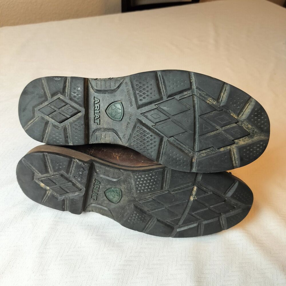 Men's Ariat Steel Toe Groundbreaker Work Boots. Size 12 Regular Width - Picture 6 of 9